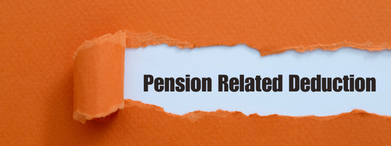 Pension Related Deduction